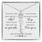 Sympathy Gift Loss of Mother for Daughter | Memorial Jewelry from Grandma or Dad for Loss of Mother | Grief