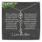 Custom Sympathy Gift Loss of Mother for Granddaughter | Customized Jewelry from Grandmother for Loss of Mother | Bereavement