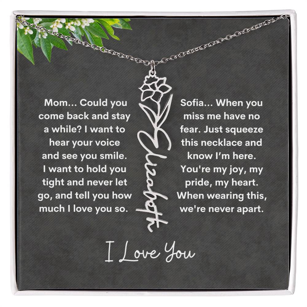 Sympathy Gift Loss of Mother for Best Friend | Personalized Memorial Gift from Bestie for Loss of Mother | Remembrance