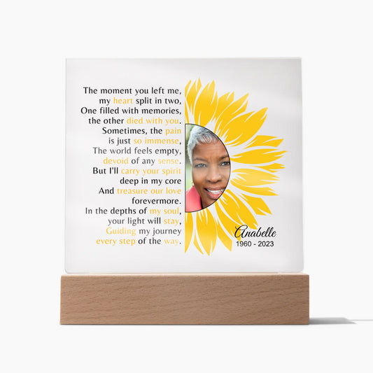 The World Feels Empty Personalized Acrylic Plaque