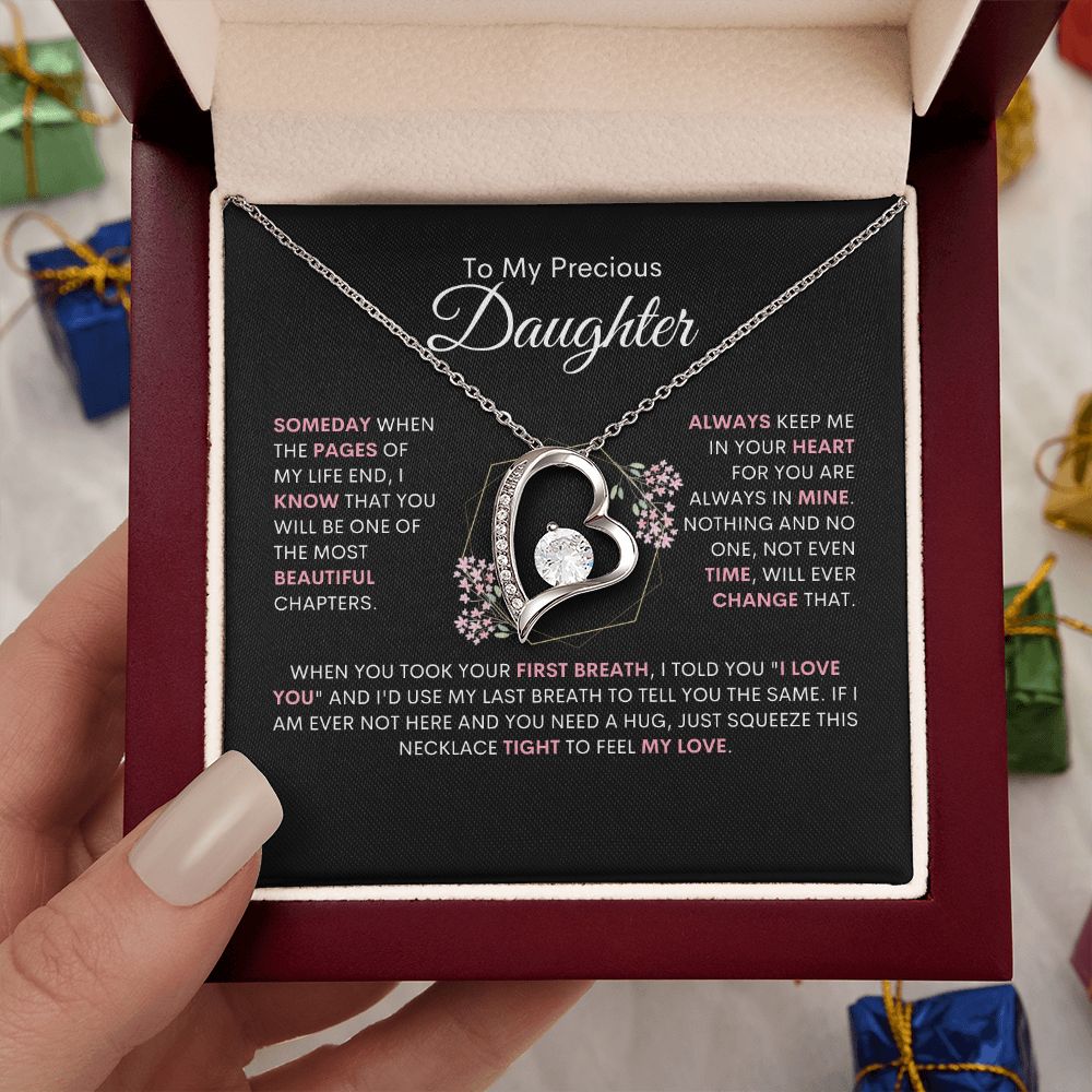 Daughter | Most Beautiful Chapter | Personalized | Black