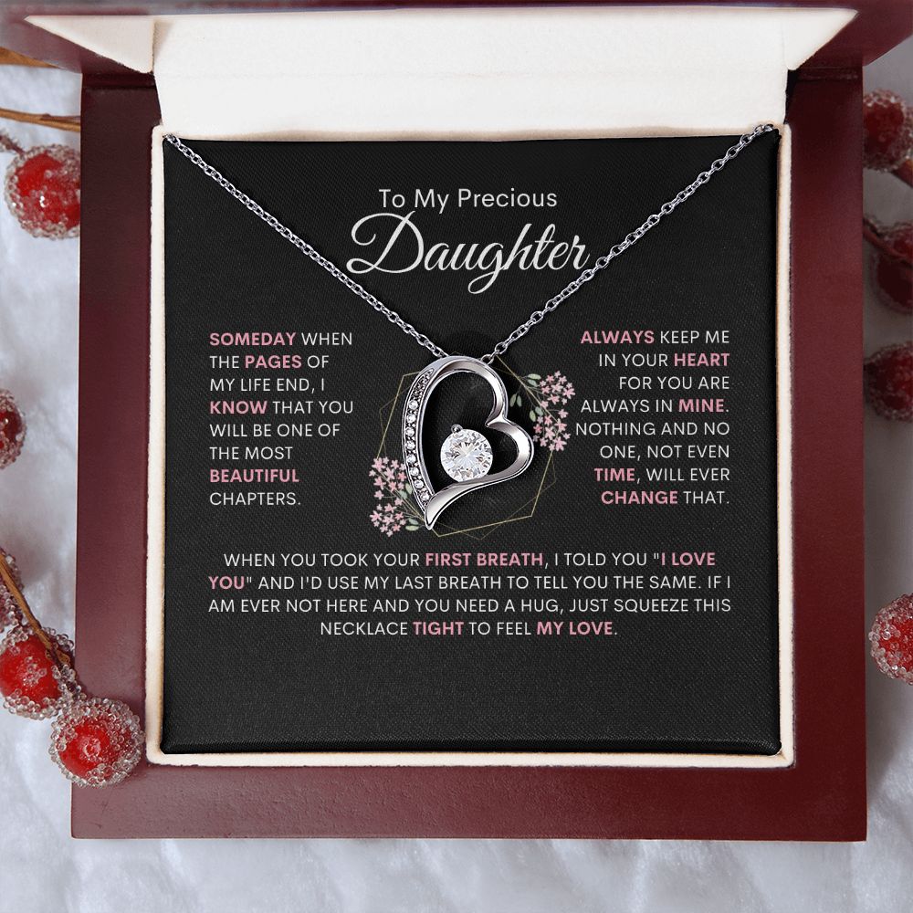 Daughter | Most Beautiful Chapter | Personalized | Black