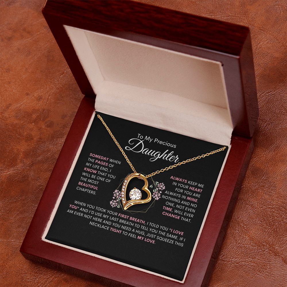Daughter | Most Beautiful Chapter | Personalized | Black
