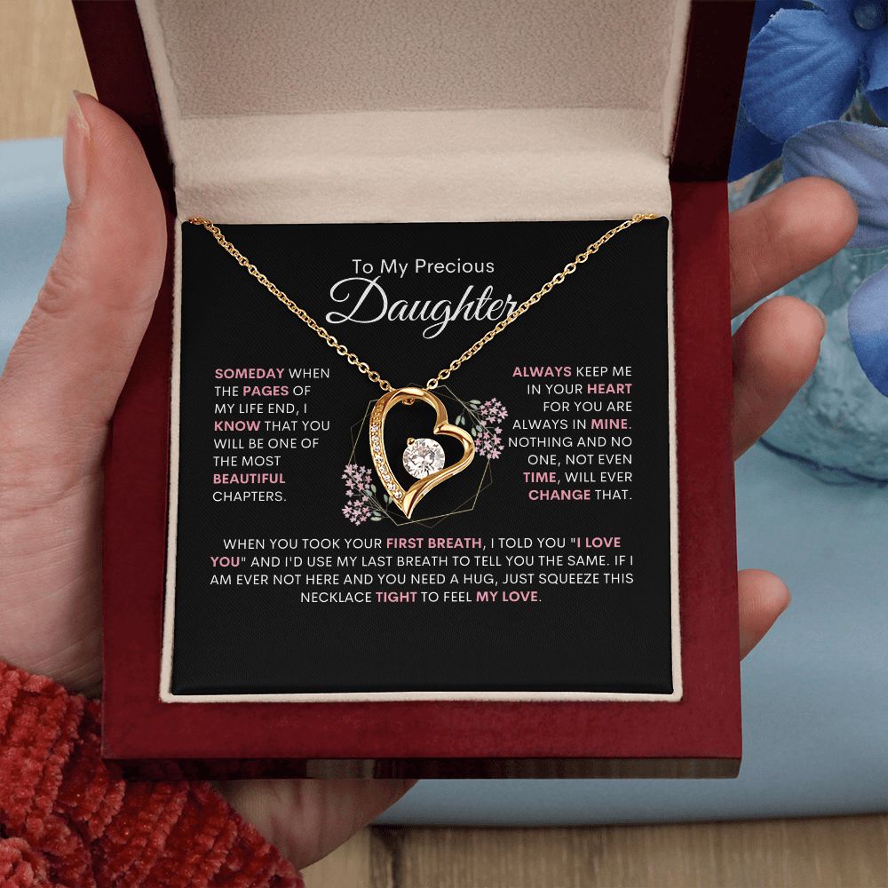 Daughter | Most Beautiful Chapter | Personalized | Black