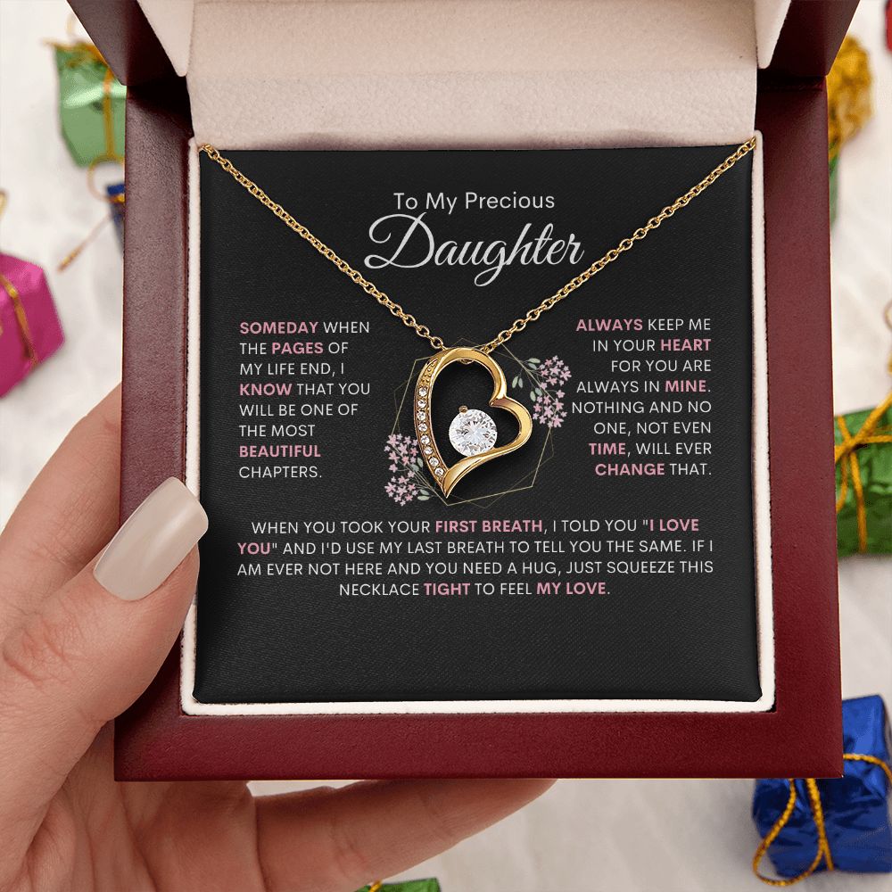 Daughter | Most Beautiful Chapter | Personalized | Black