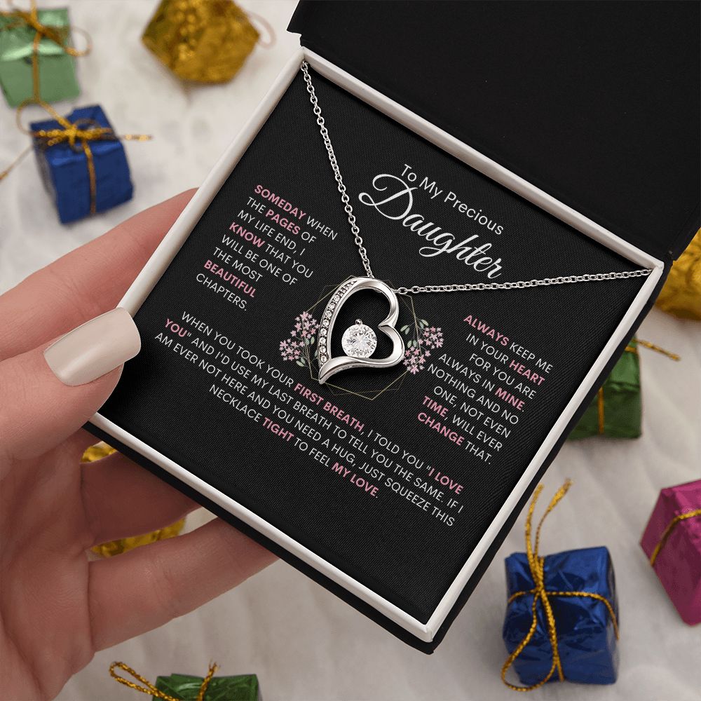 Daughter | Most Beautiful Chapter | Personalized | Black