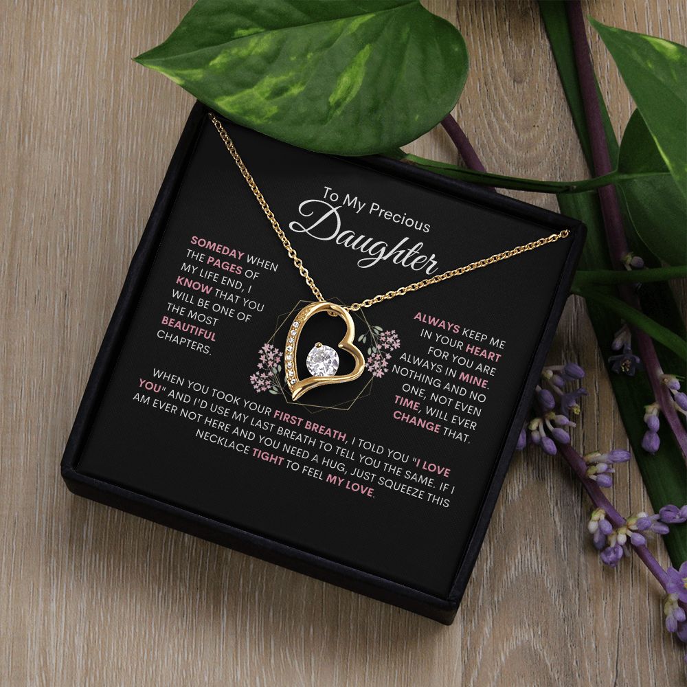 Daughter | Most Beautiful Chapter | Personalized | Black
