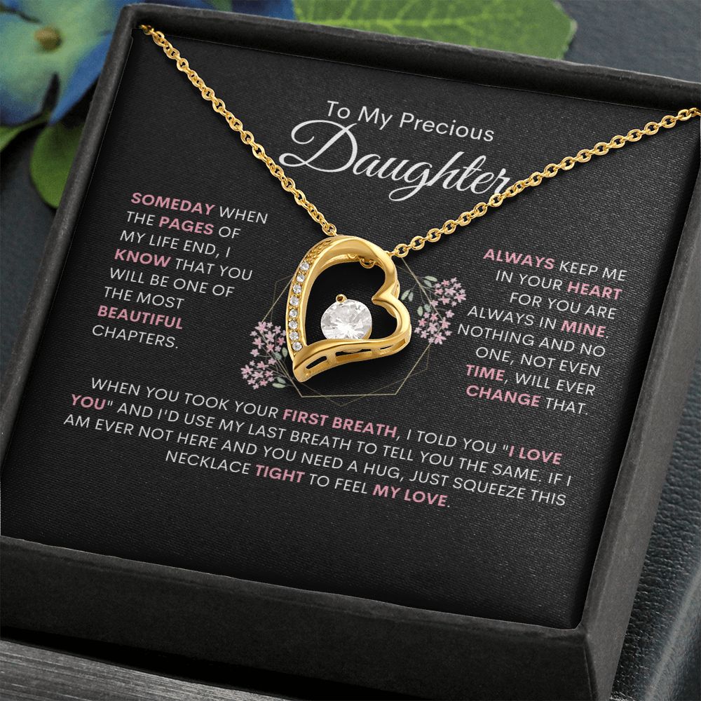 Daughter | Most Beautiful Chapter | Personalized | Black